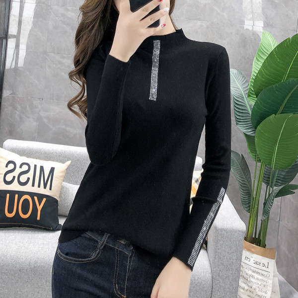 Γυναικεία μπλούζα της μόδας με στοιχείο - πέτρες σε διάφορα χρώματα