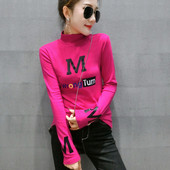 Bluză de damă modernă cu aplicare de culoare în mai multe culori