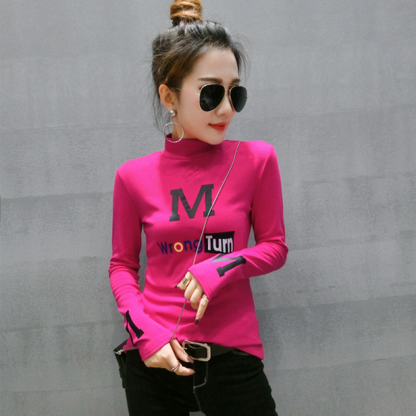 Bluză de damă modernă cu aplicare de culoare în mai multe culori