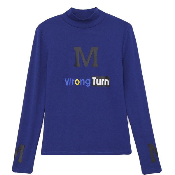 Bluză de damă modernă cu aplicare de culoare în mai multe culori