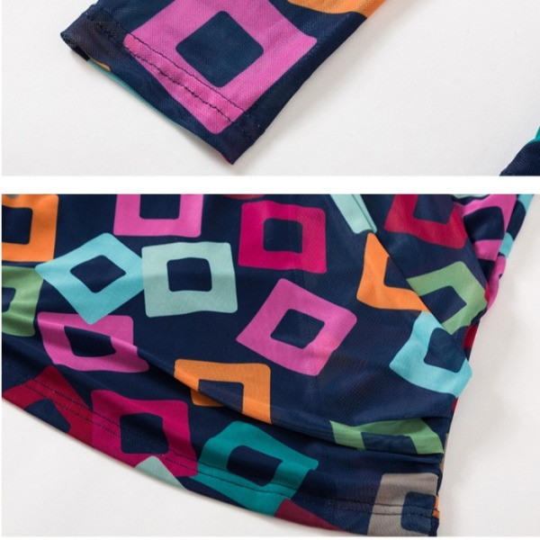 Μοντέρνα γυναικεία μπλούζα με μακριά μανίκια και V-neck