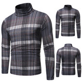 Casual ανδρικό  πουλόβερ με κολάρο