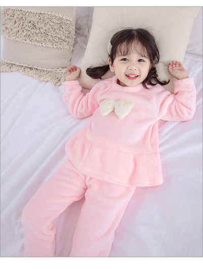 Παιδική πιτζάμα για κορίτσια σε δύο χρώματα με τρισδιάστατο στοιχείο