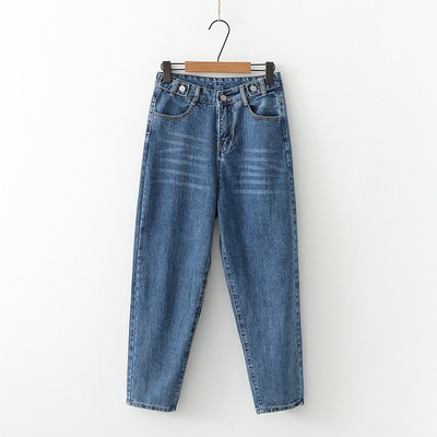 Női farmer új modell kék színben - széles modell