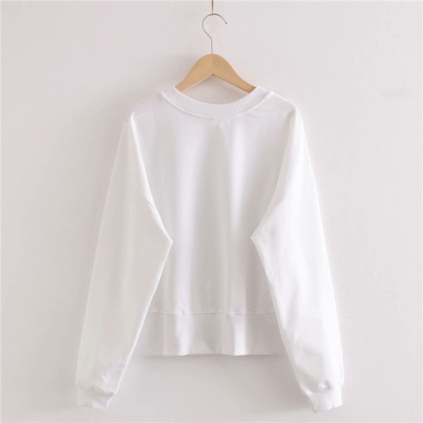 Új modell női blúz fehér, rózsaszín és zöld rátéttel