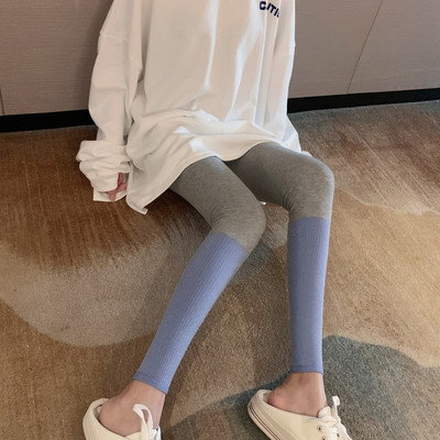 Női vitatott hétköznapi leggingsek sok színben