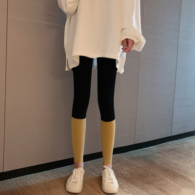 Női vitatott hétköznapi leggingsek sok színben