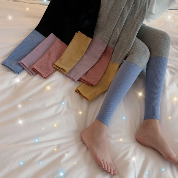 Női vitatott hétköznapi leggingsek sok színben