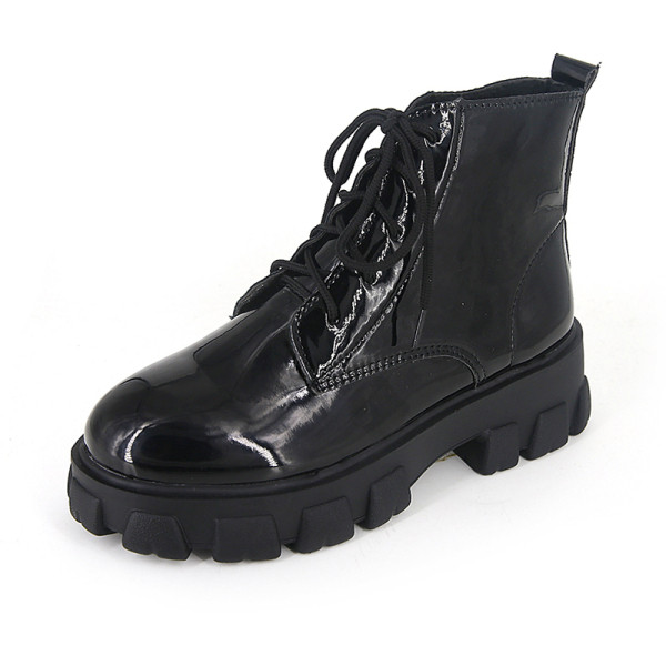 Stílusos női csizma eko bőrből, télre is