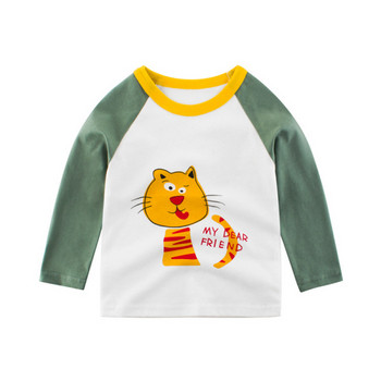 Παιδική casual μπλούζα για αγόρια σε δύο χρώματα με διαφορετικές εφαρμογές
