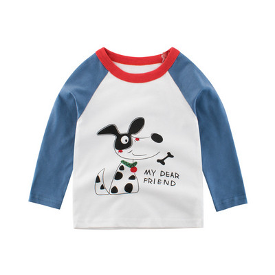 Παιδική casual μπλούζα για αγόρια σε δύο χρώματα με διαφορετικές εφαρμογές