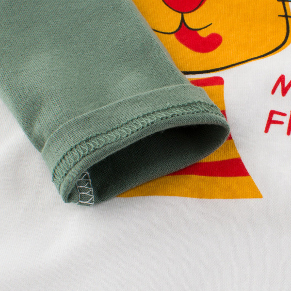 Παιδική casual μπλούζα για αγόρια σε δύο χρώματα με διαφορετικές εφαρμογές