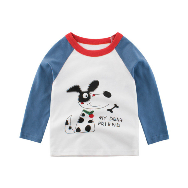 Παιδική casual μπλούζα για αγόρια σε δύο χρώματα με διαφορετικές εφαρμογές