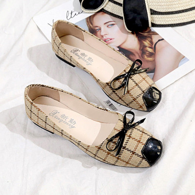 Καθημερινά γυναικεία παπούτσια με επίπεδη σόλα και κορδέλα σε διάφορα χρώματα