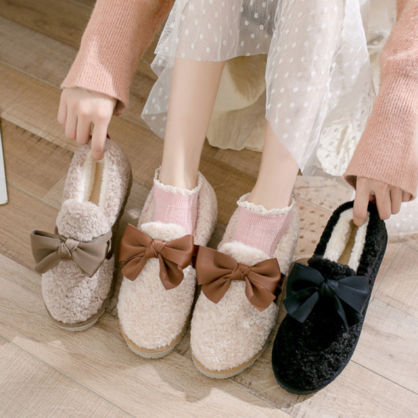 Női téli papucs puha béléssel több színben