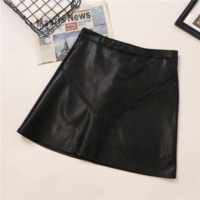 Σύντομη  γυναικεία φούστα σε τέσσερα χρώματα με υψηλή μέση