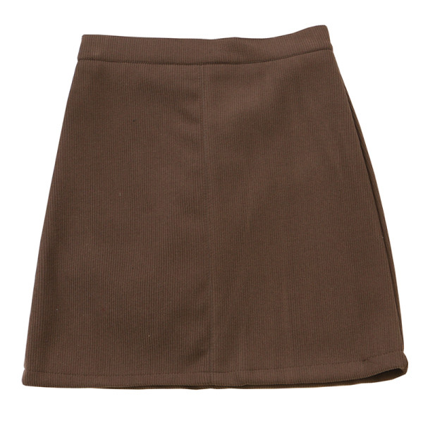 Modern női rövid szoknya négy színben, magas derékkal