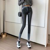 Női testhezálló farmer klasszikus modell