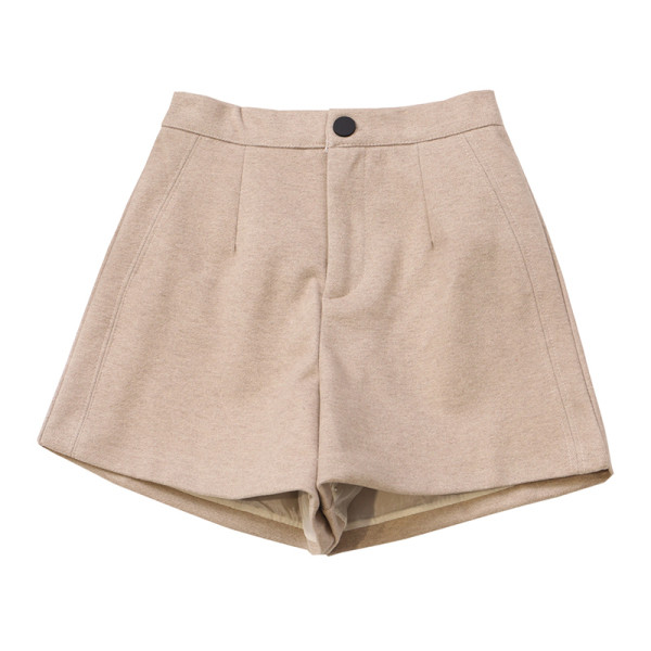 Női rövidnadrág négy színben, gombos, magas derekú