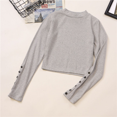 Női blúz négy színben, hosszú ujjal és gombokkal