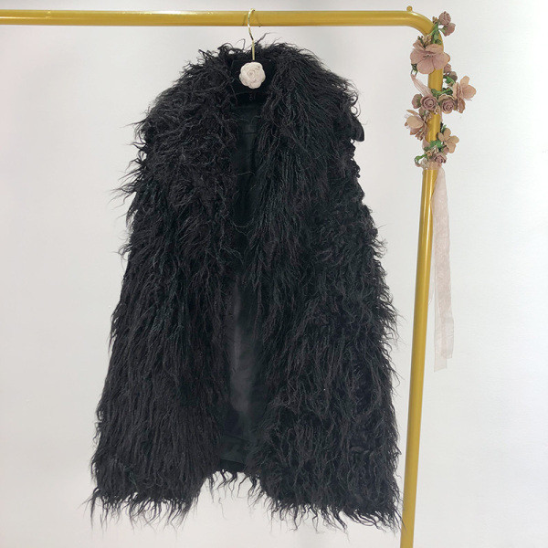 Modern pehelymellény fekete színben