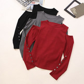 Γυναικείεα μπλούζα σε πέντε χρώματα με κουμπιά