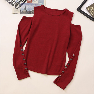 Γυναικείεα μπλούζα σε πέντε χρώματα με κουμπιά