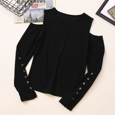 Γυναικείεα μπλούζα σε πέντε χρώματα με κουμπιά