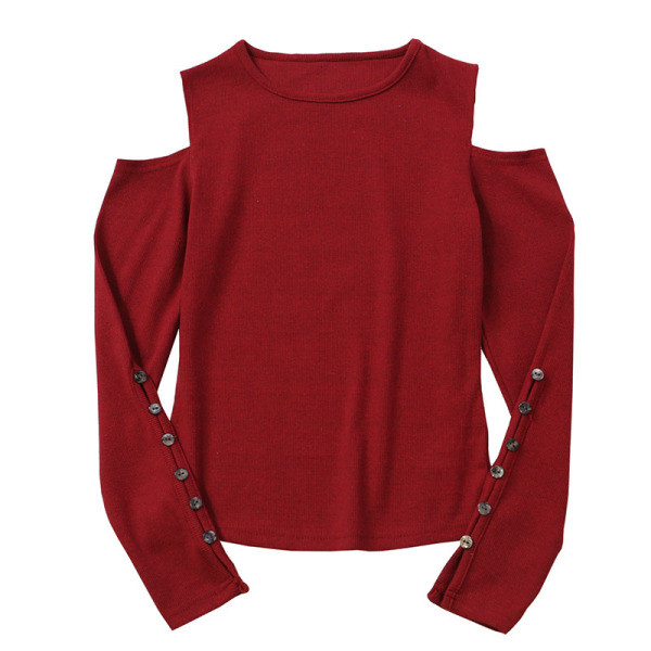 Γυναικείεα μπλούζα σε πέντε χρώματα με  κουμπιά