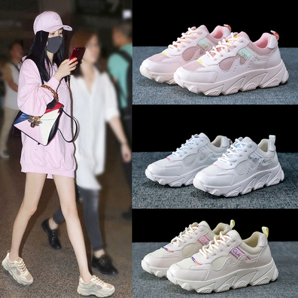 Αθλητικά α casual γυναικεία παπούτσια με  σκληρή σόλα σε διάφορα χρώματα