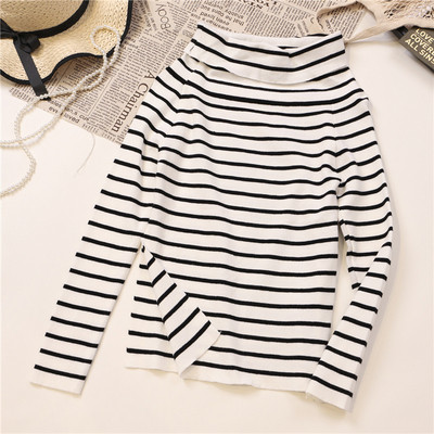 Γυναικεία ριγέ μπλούζα με μακριά μανίκια σε τέσσερα χρώματα