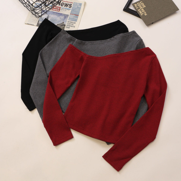 Modern női blúz öt színben sima modell