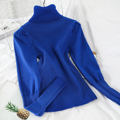 Modern női blúz négy színben pólógallérral