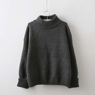 Női téli pulóver magas gallérral több színben