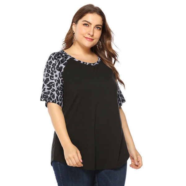 Alkalmi női póló állatmintás arany és ezüst színben