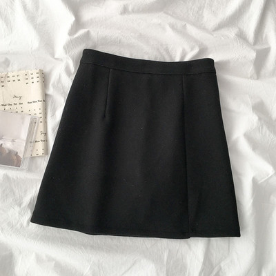 Lezser női szoknya három színben, magas derékkal és cipzárral