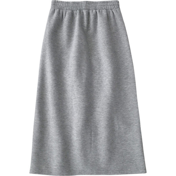 Modern női szoknya négy színben gumírozott derékkal és hasítékkal