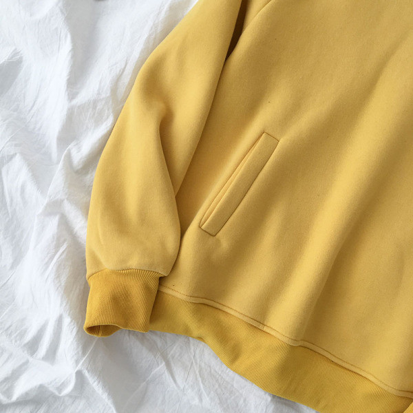 Női alkalmi pulóver három színben cipzárral és zsebekkel