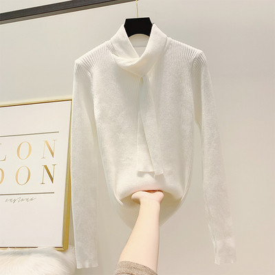 Μοντέρνο γυναικείο πουλόβερ σε τέσσερα χρώματα