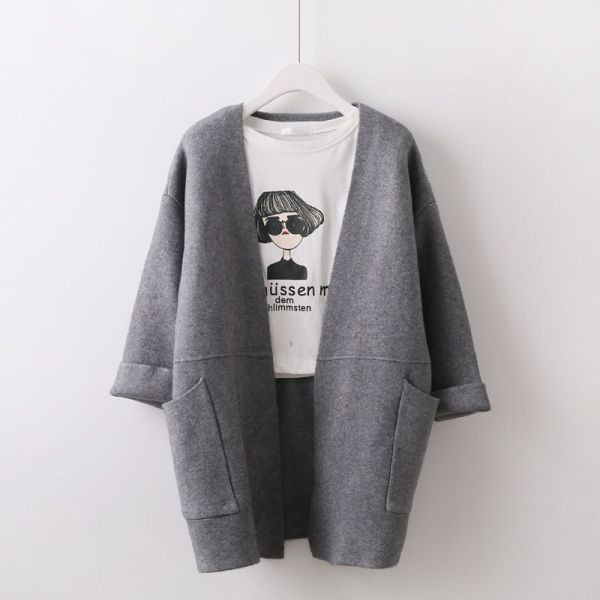 Vesta de dama cu decolteu in V in mai multe culori