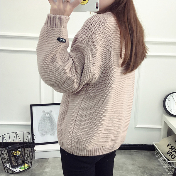 Női alkalmi kardigán rövid modell rózsaszín színben