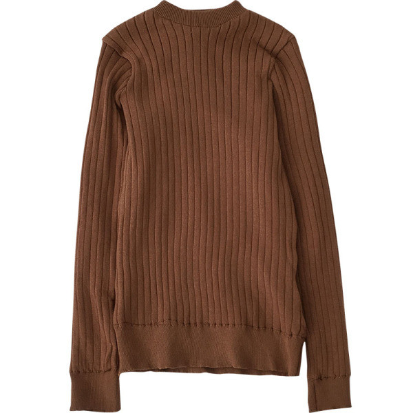 Alkalmi női pulóver ovális nyakkivágással és puha béléssel, különböző színekben