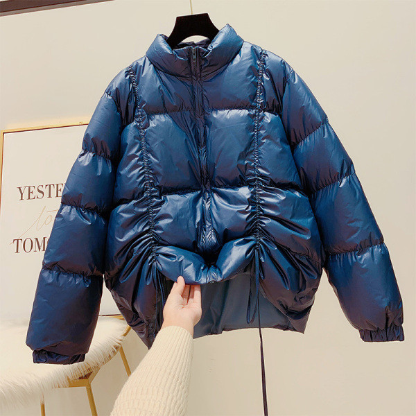 ÚJ Női téli kabát cipzárral rózsaszín, fekete és kék színben