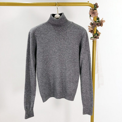 Női kötött póló lila, szürke, fekete és bézs színben