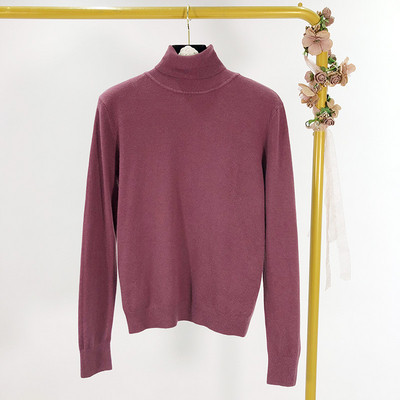 Női kötött póló lila, szürke, fekete és bézs színben