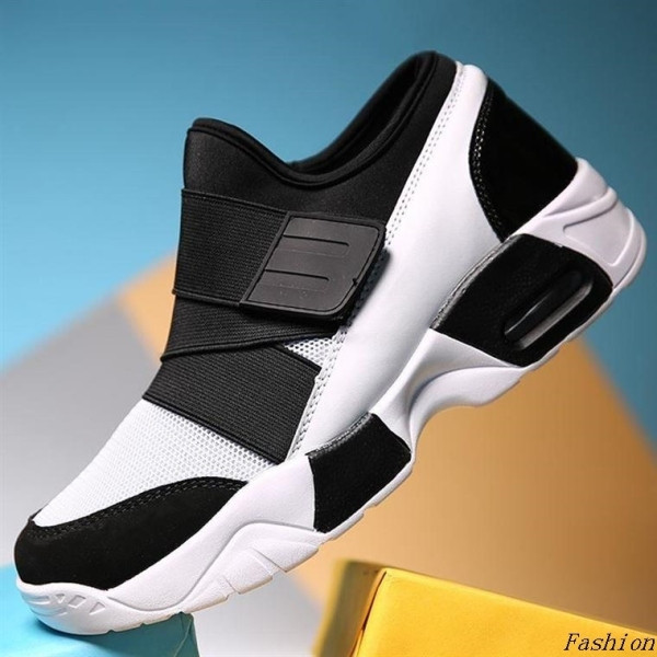 Alkalmi férfi tornacipő légpárnával és vastag talppal, három színben