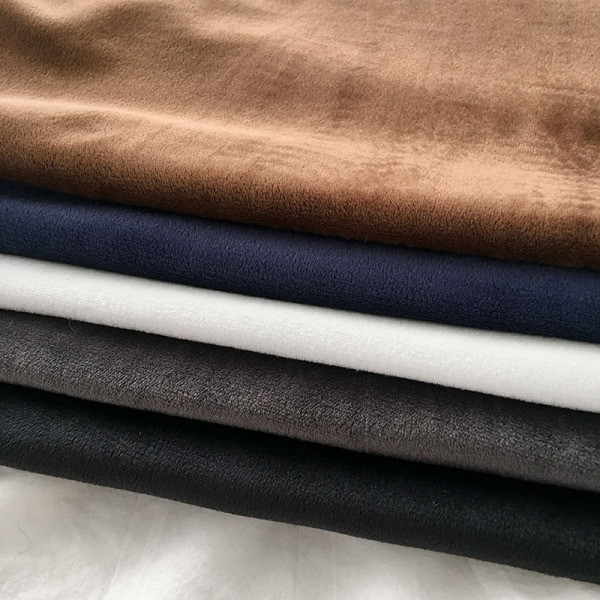 Modern női bársony blúz öt színben pólógallérral