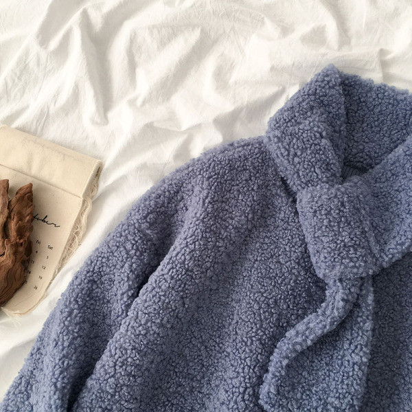 Alkalmi női pulóver széles modell fehér és kék színben