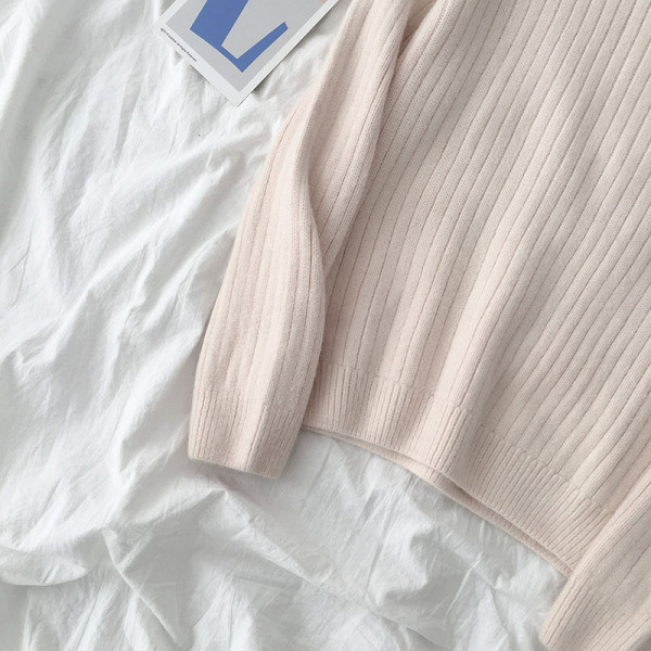 Κομψή γυναικεία μπλούζα με κολάρο σε δύο χρώματα