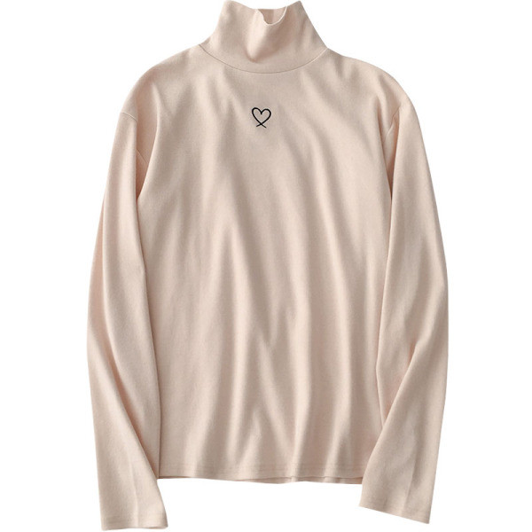 Modern női blúz három színben hímzéssel és pólógallérral